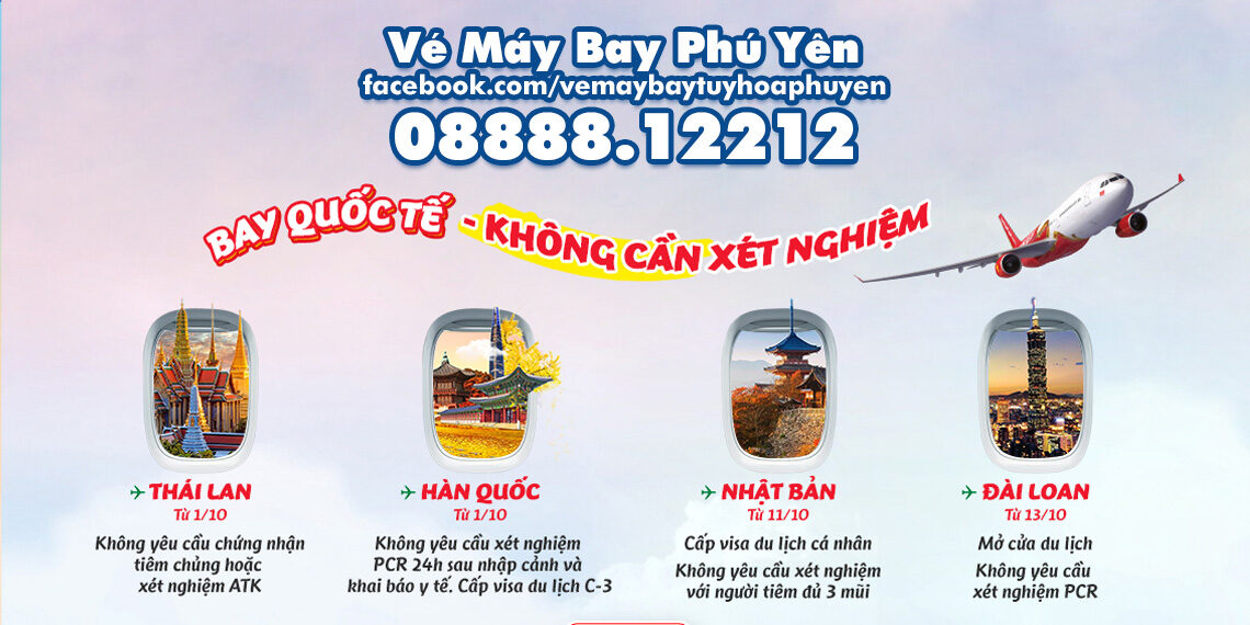 Vé máy bay Tuy Hòa➡Sài Gòn⬅cập nhật ngày 24/10/2022