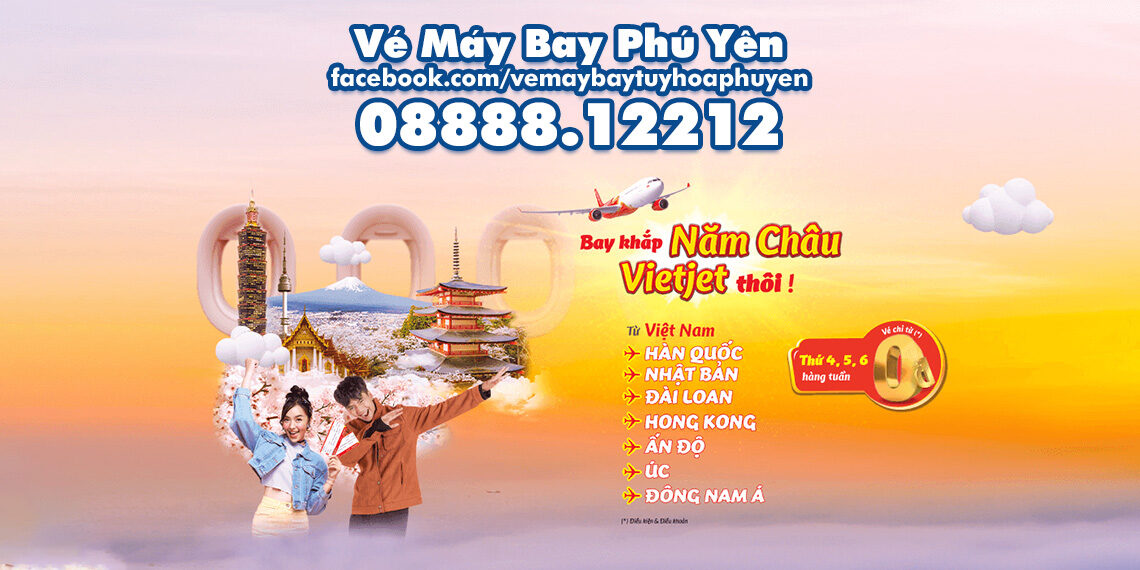Vé máy bay Tuy Hòa➡Tp. Hồ Chí Minh⬅cập nhật ngày 04/07/2023