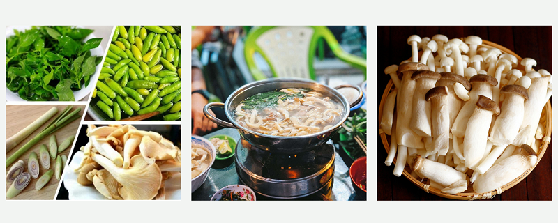 lẩu gà lá é Phú Yên